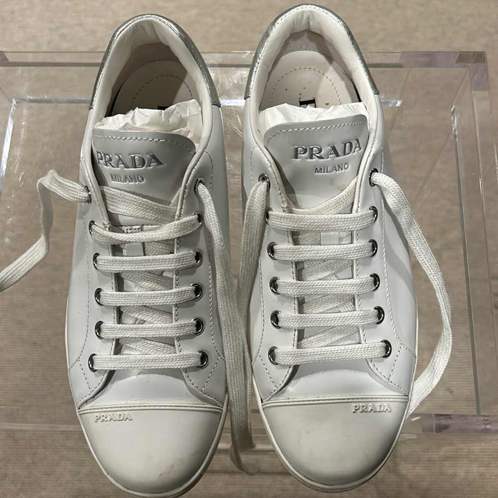 Authentic Prada sneakers size 38 = Size 8 US